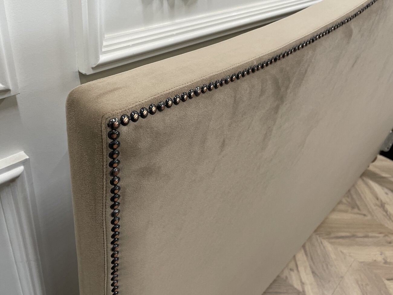 Кровать Fleurie двуспальная 160х200 бежевая - изображение 6