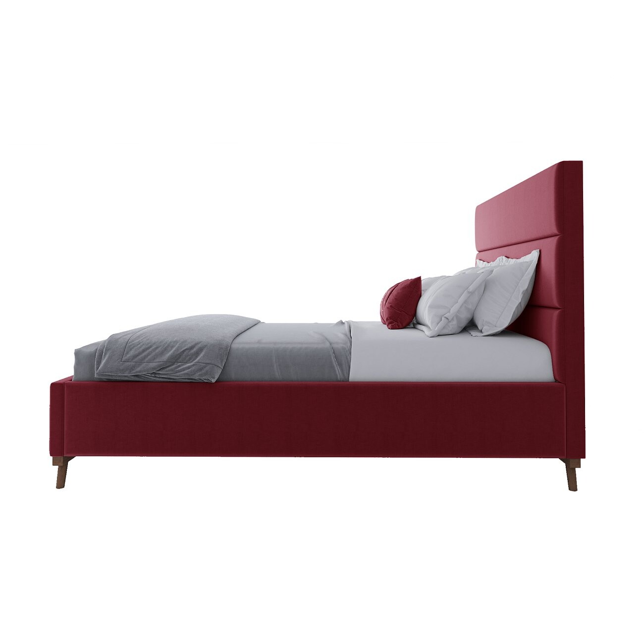 Кровать двуспальная 160х200 красная Cooper Pumpkin - изображение 3