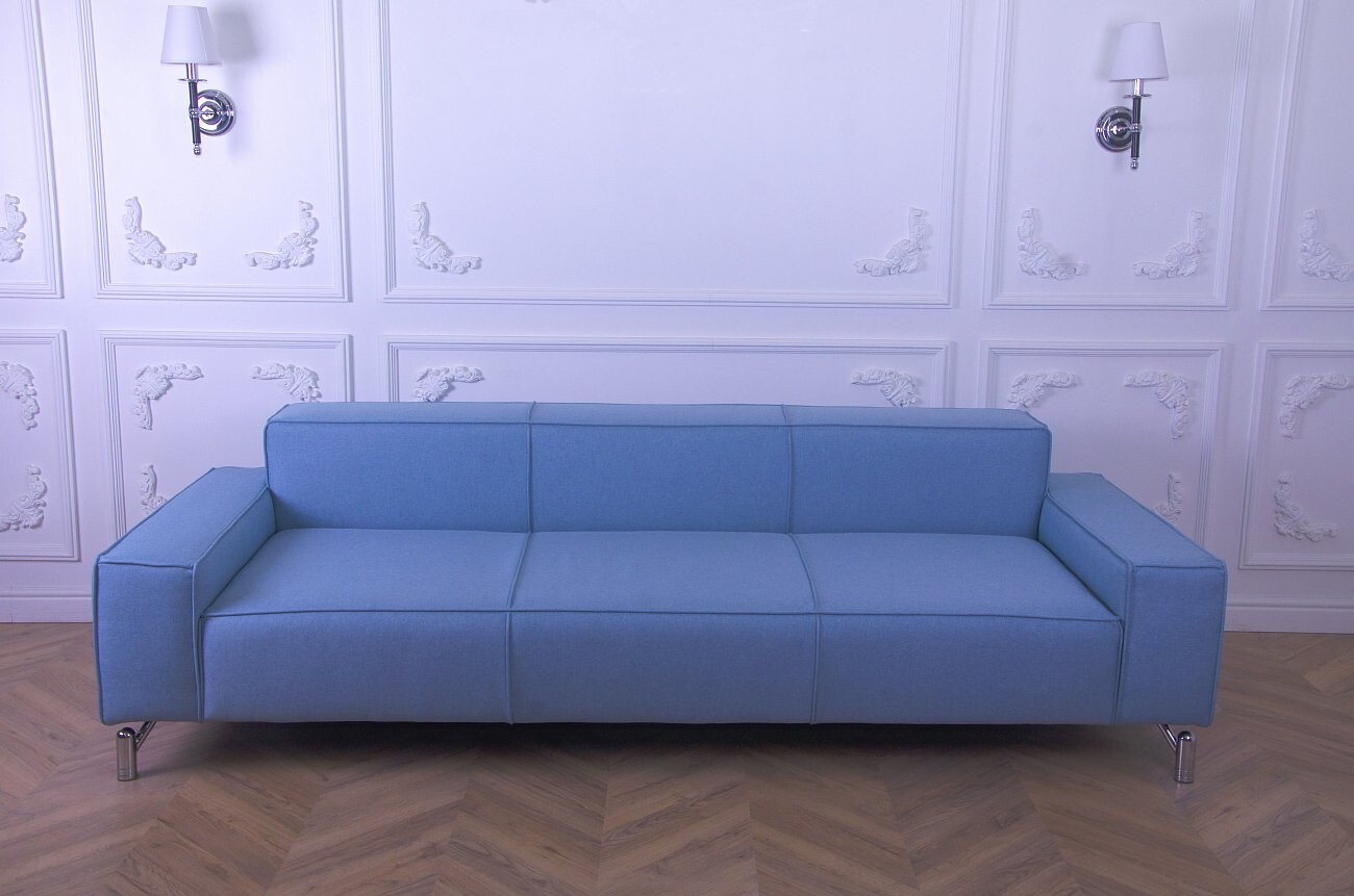 Диван Peanut Air прямой голубой - изображение 5