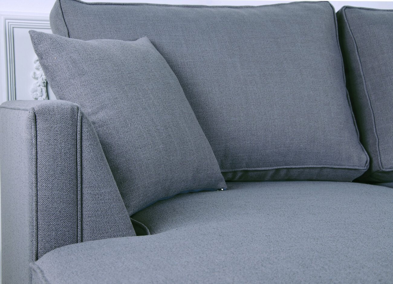 Диван Richard Sofa угловой серый - изображение 3