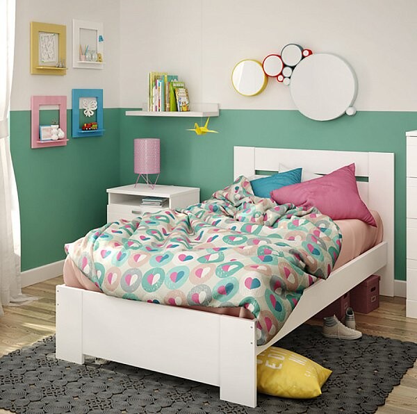 Кровать подростковая South Shore Reevo 120х200 - изображение 1