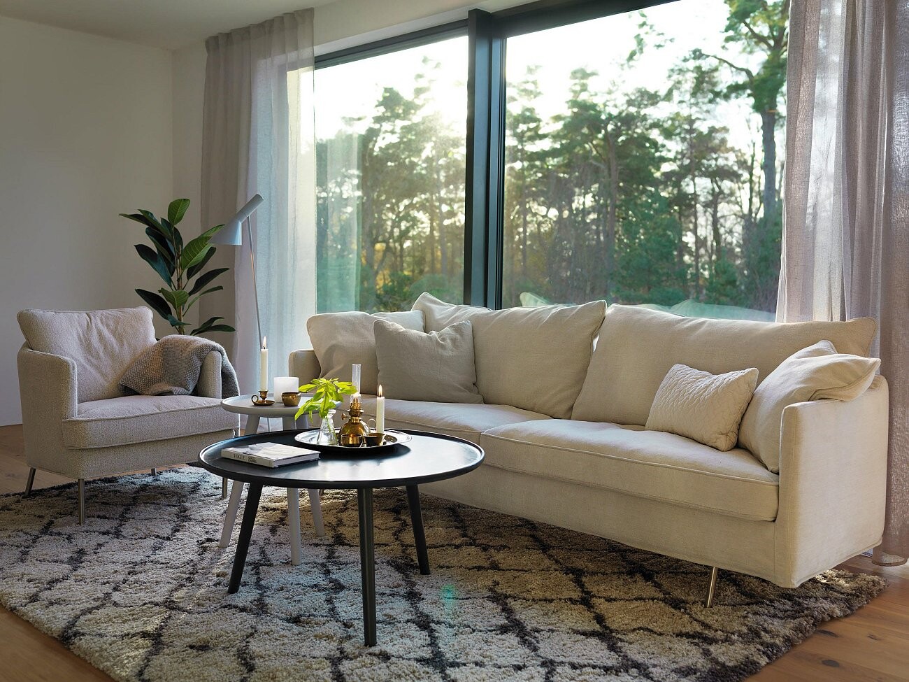 Диван Julia Sits прямой бежевый - изображение 5