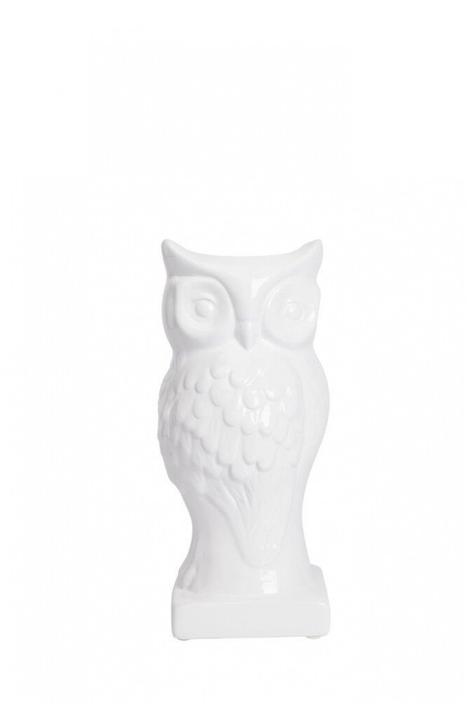 Ваза белая сова Owl Four
