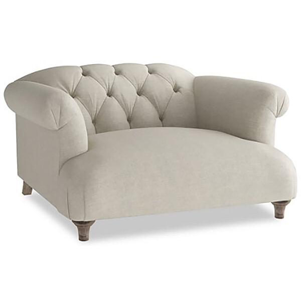 Кресло с мягкими подлокотниками бежевое Dixie Love - изображение 1