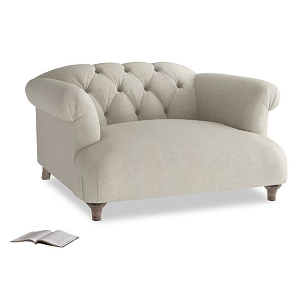 Кресло с мягкими подлокотниками бежевое Dixie Love - изображение 2