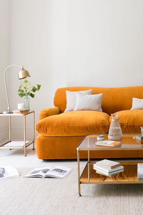 Диван Pudding прямой голубой - изображение 11