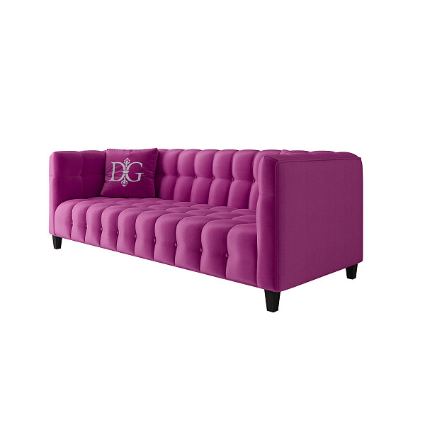 Диван Nara прямой розовый - изображение 1