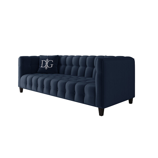 Диван Nara прямой синий - изображение 1