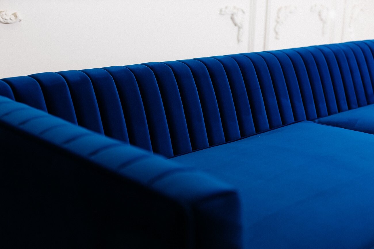 Диван Benji прямой синий - изображение 6