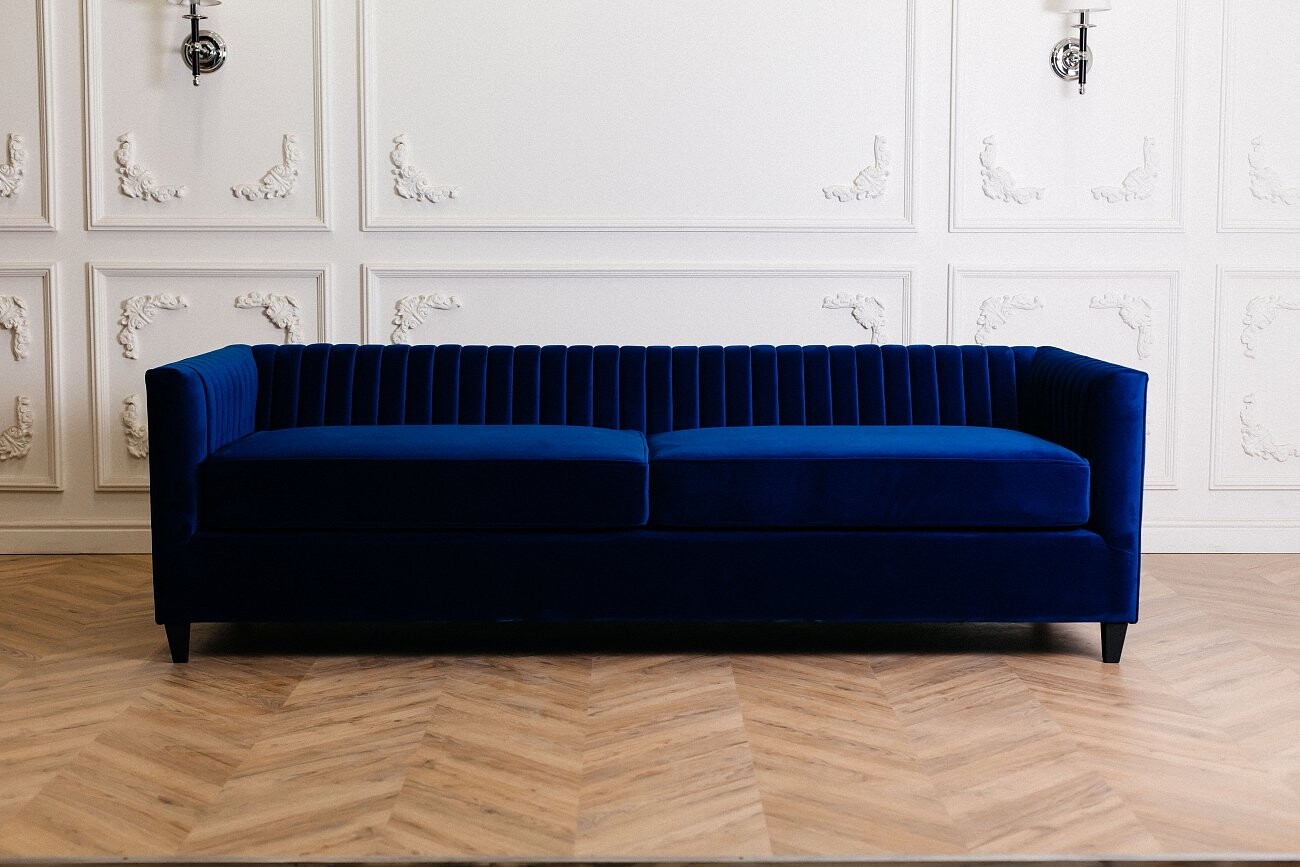 Диван Benji прямой синий - изображение 7