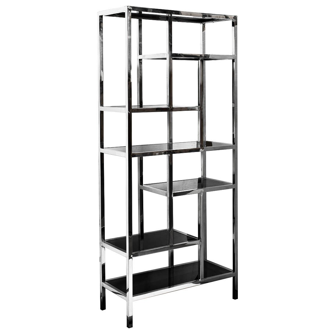 Стеллаж металлический открытый черный Black Line - изображение 2