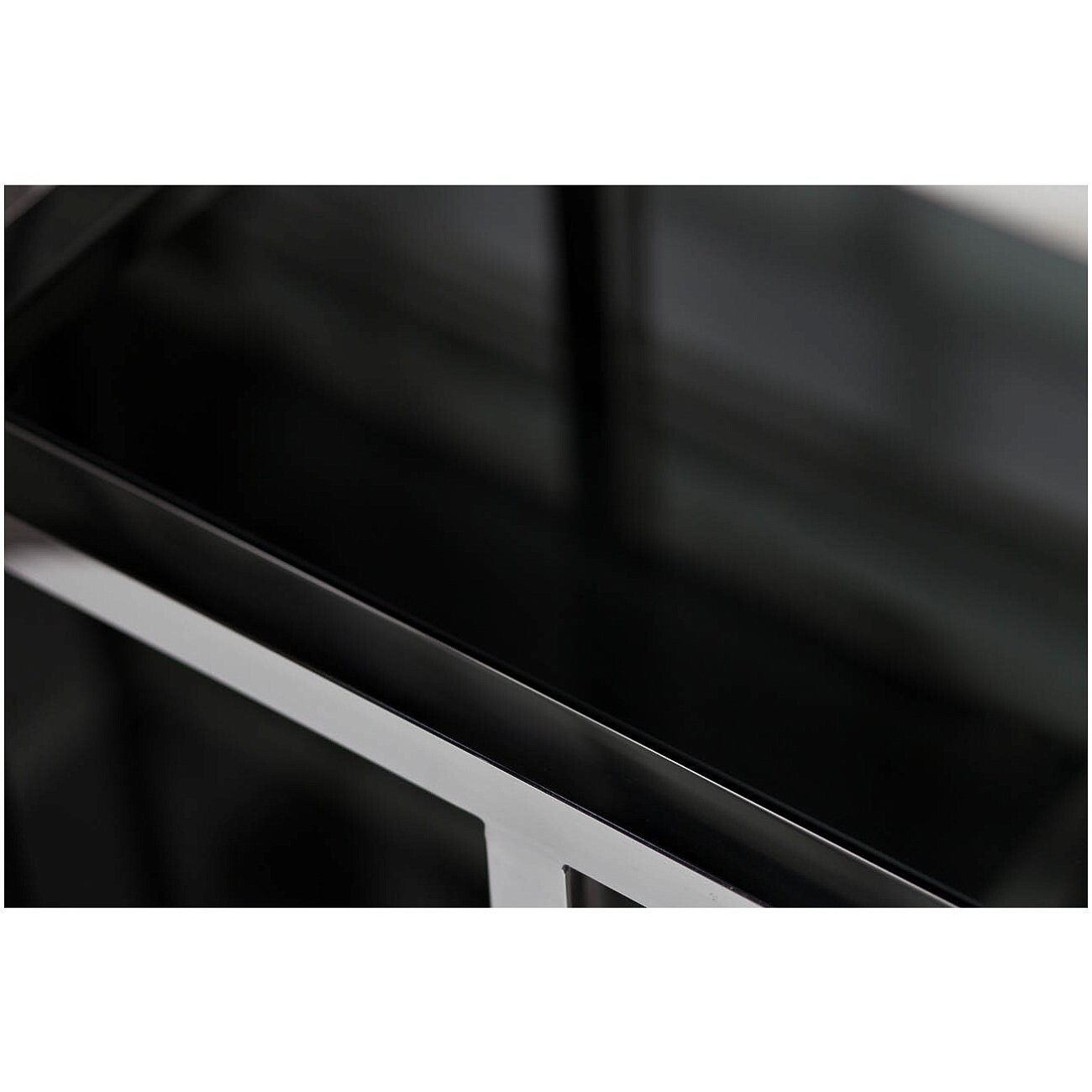 Стеллаж металлический открытый черный Black Line - изображение 3