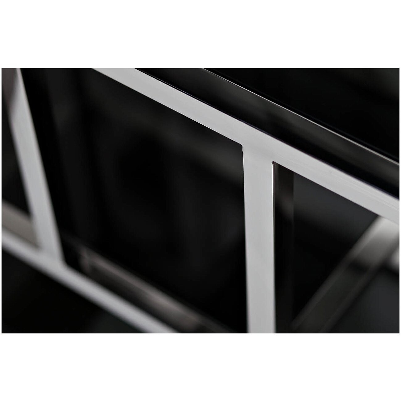 Стеллаж металлический открытый черный Black Line - изображение 4