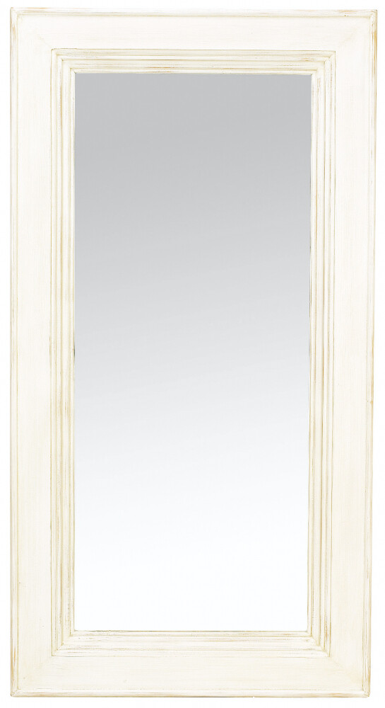 Зеркало белое напольное в полный рост "Нордик"
