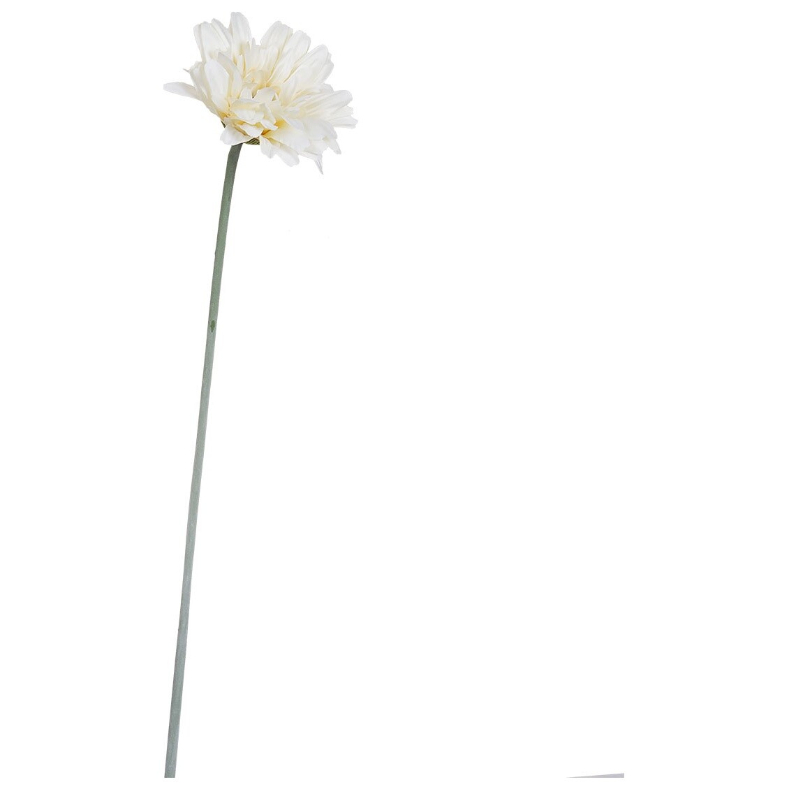 Искусственный цветок "Гербера" белая 79 см (24) - изображение 2