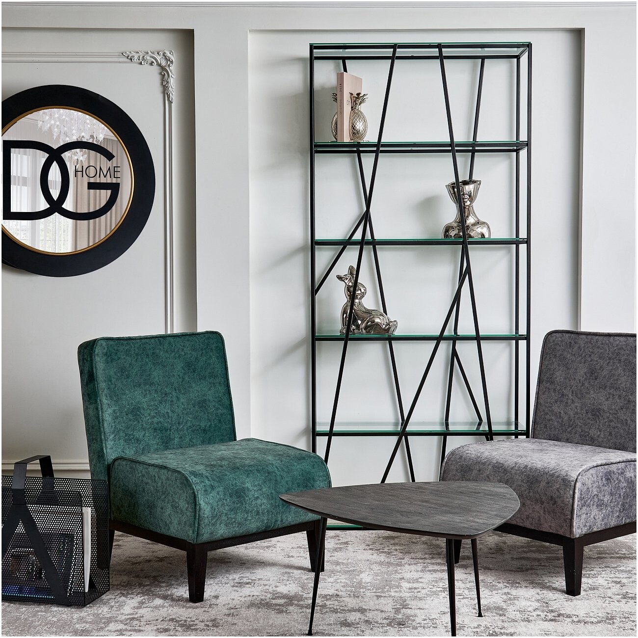 Кресло мягкое "Тренд", зеленое - изображение 2