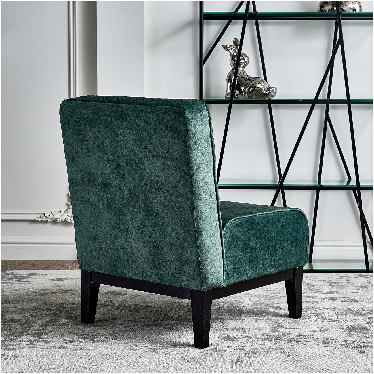 Кресло мягкое "Тренд", зеленое - изображение 3