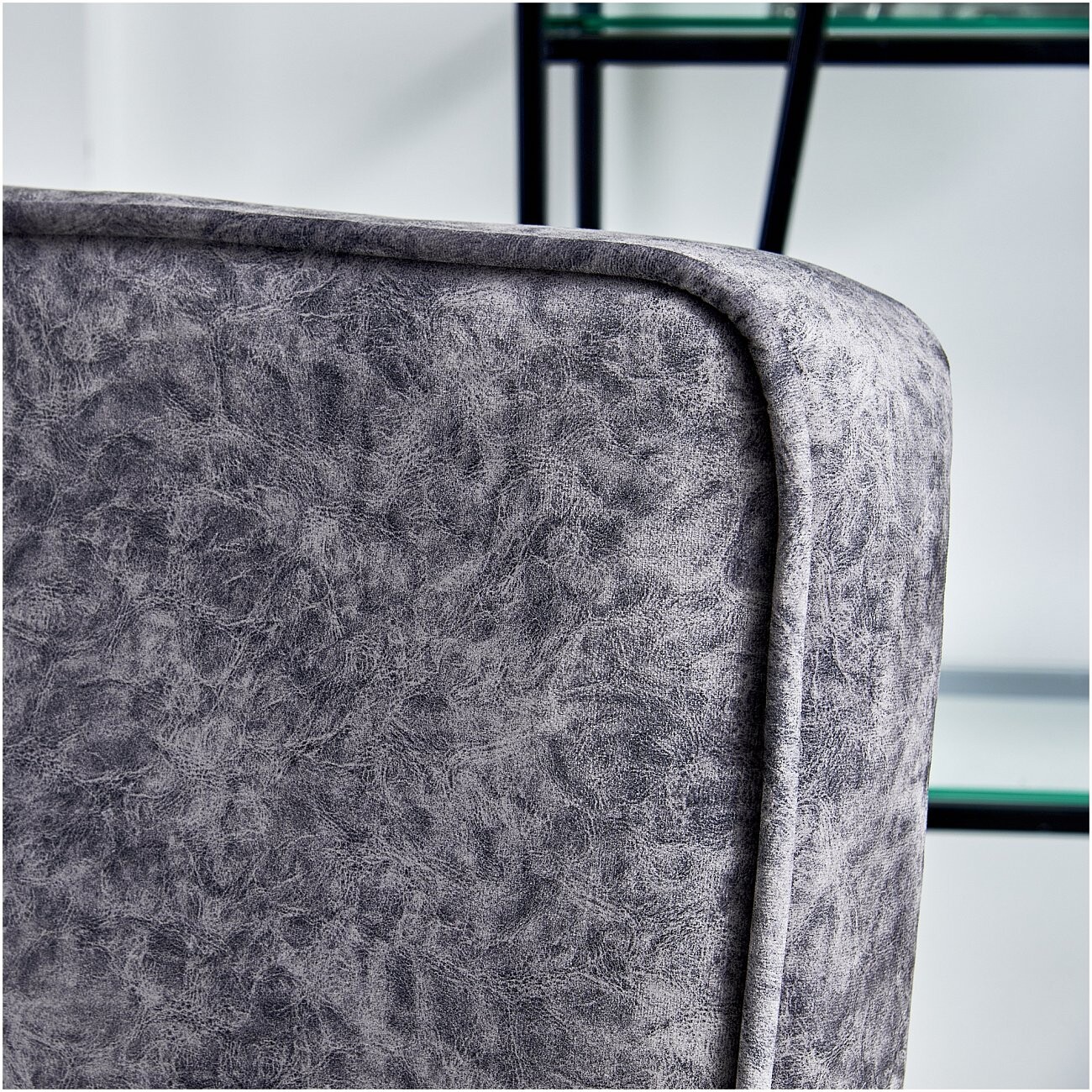 Кресло мягкое "Тренд", серое - изображение 4