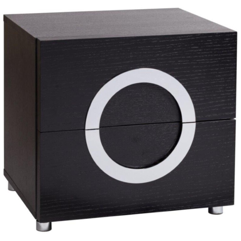 Маленькая прикроватная тумбочка черная Stella Black - изображение 2