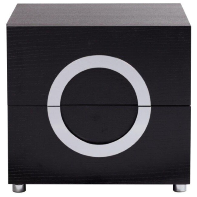 Маленькая прикроватная тумбочка черная Stella Black - изображение 3