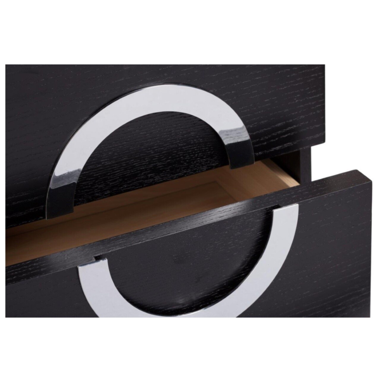 Маленькая прикроватная тумбочка черная Stella Black - изображение 4