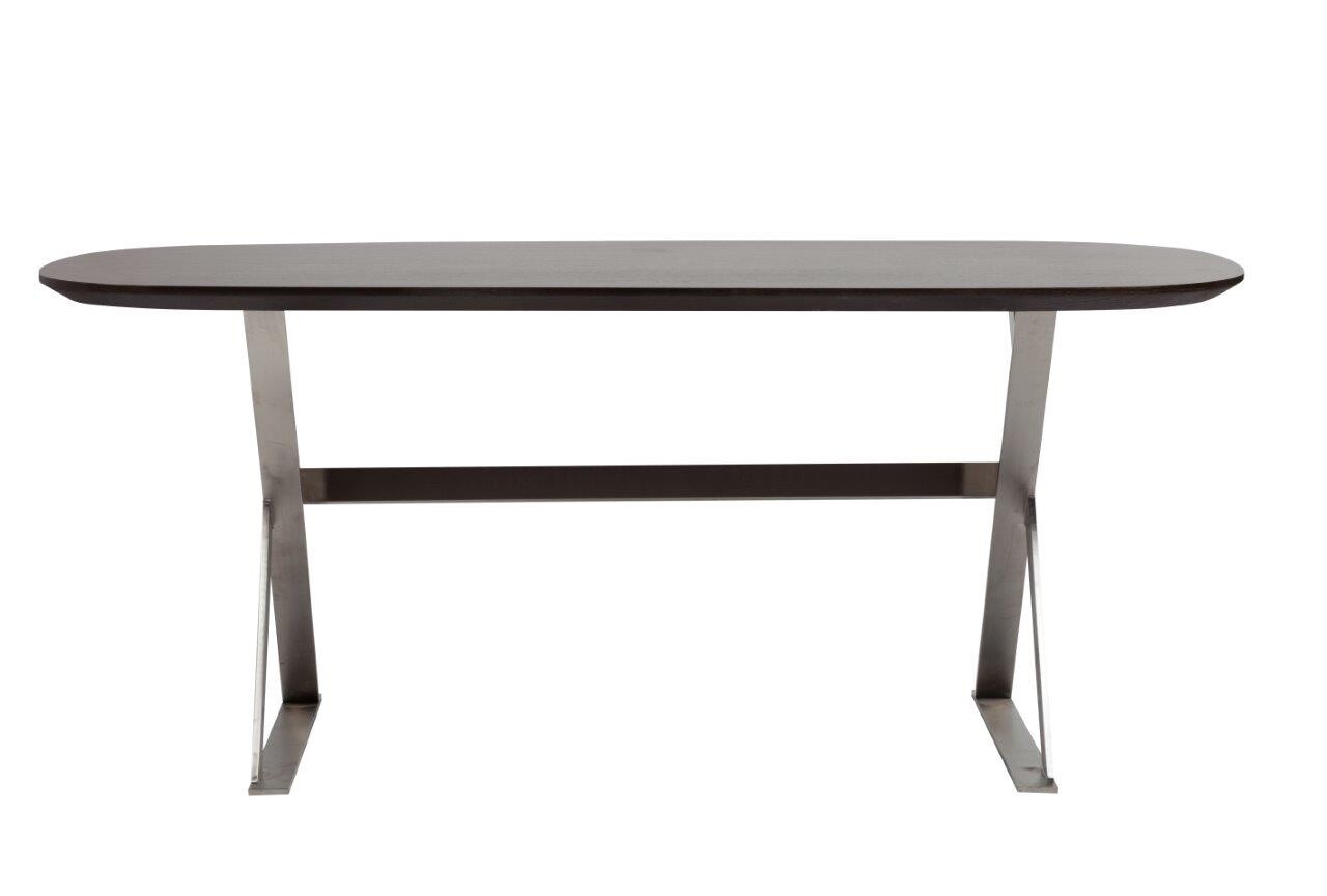Обеденный стол овальный коричневый 180 см Bellini Brown One - изображение 2