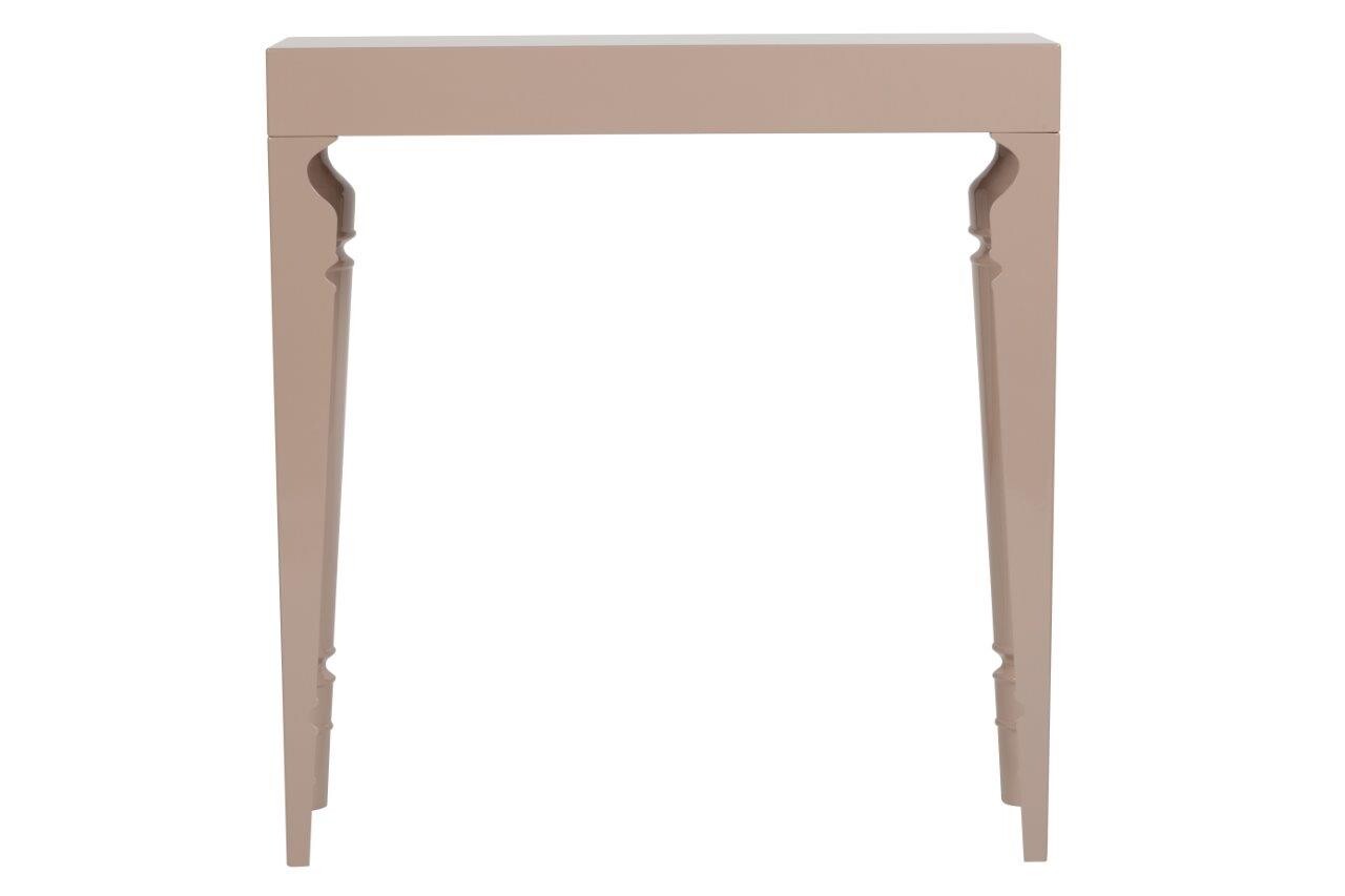 Консоль бежевая с резными ножками Carrie One Grey-Beige - изображение 2