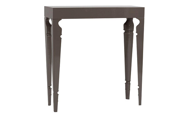 Консоль серая с резными ножками Carrie One Grey - изображение 1