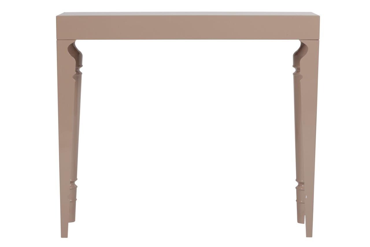 Консоль бежевая с резными ножками Carrie Two Grey-Beige - изображение 2