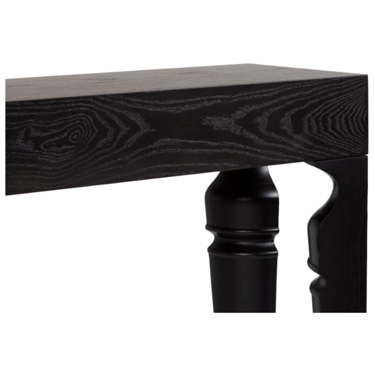 Консоль деревянная венге с резными ножками Carrie Two - изображение 3