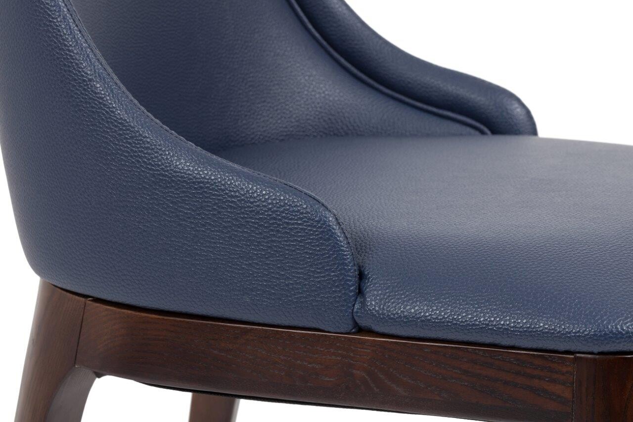 Стул обеденный полуночно-синий Arrondi - изображение 4