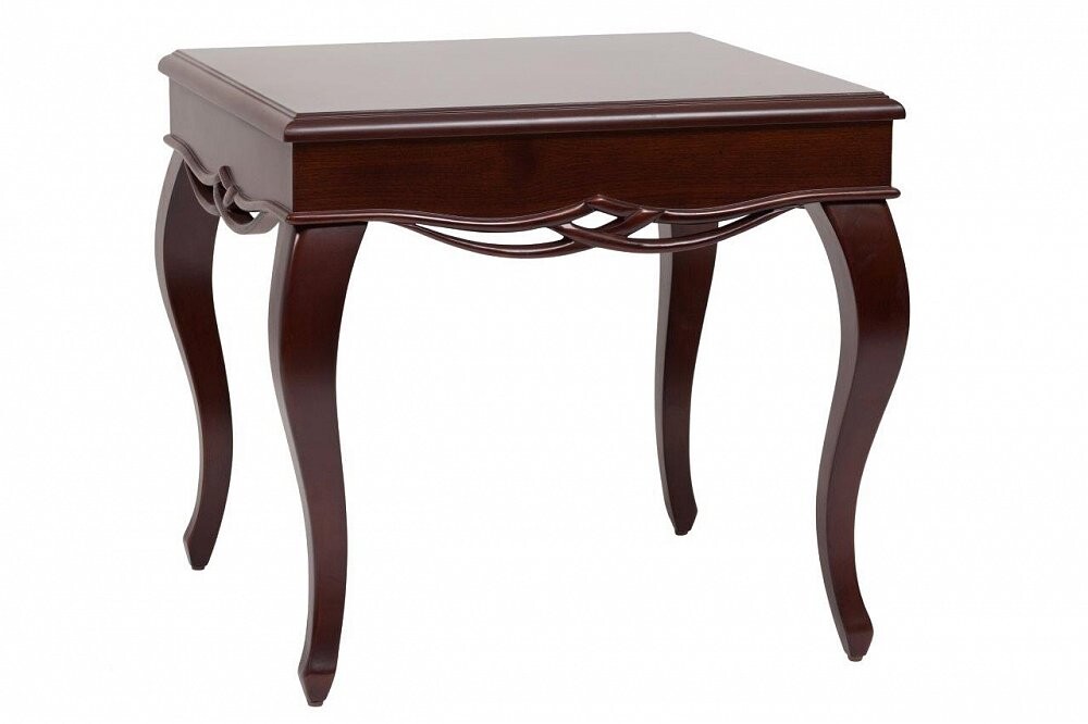 Приставной столик квадратный коричневый 60 см Harbor