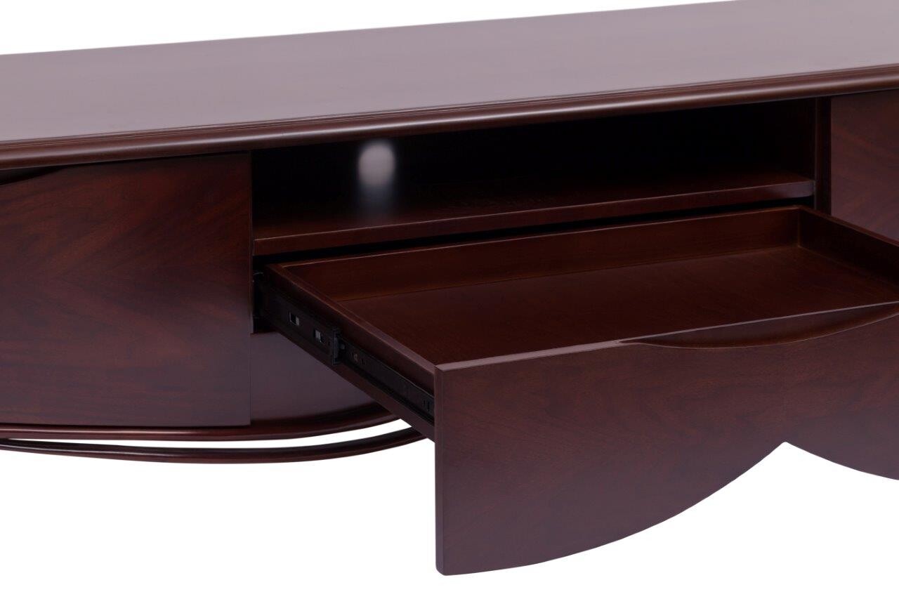 Тумба под телевизор длинная коричневая Homer - изображение 3