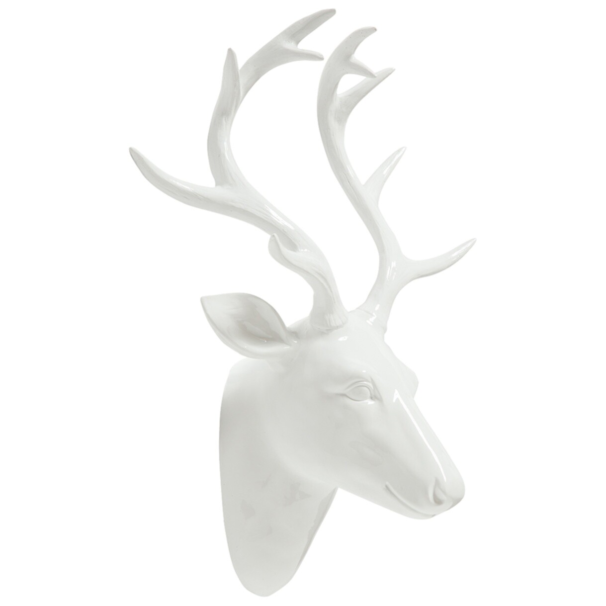 Декоративная голова оленя Alonso White - изображение 2