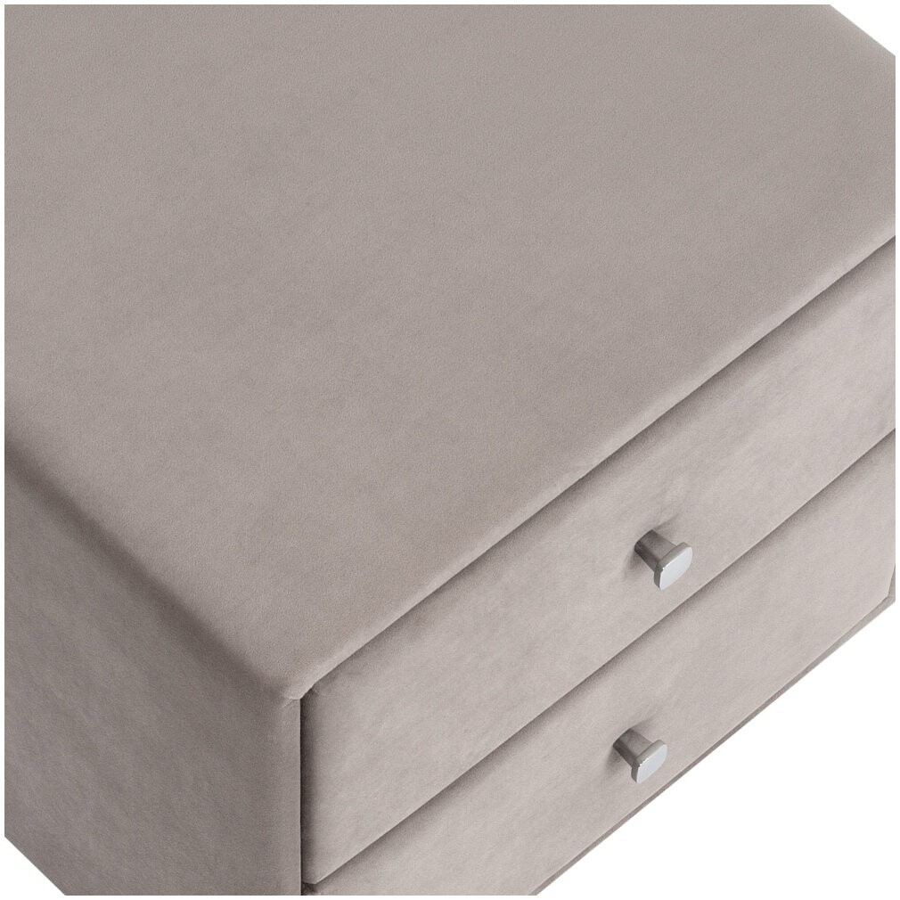 Тумба прикроватная с двумя ящиками мокко "Эстетика" - изображение 3