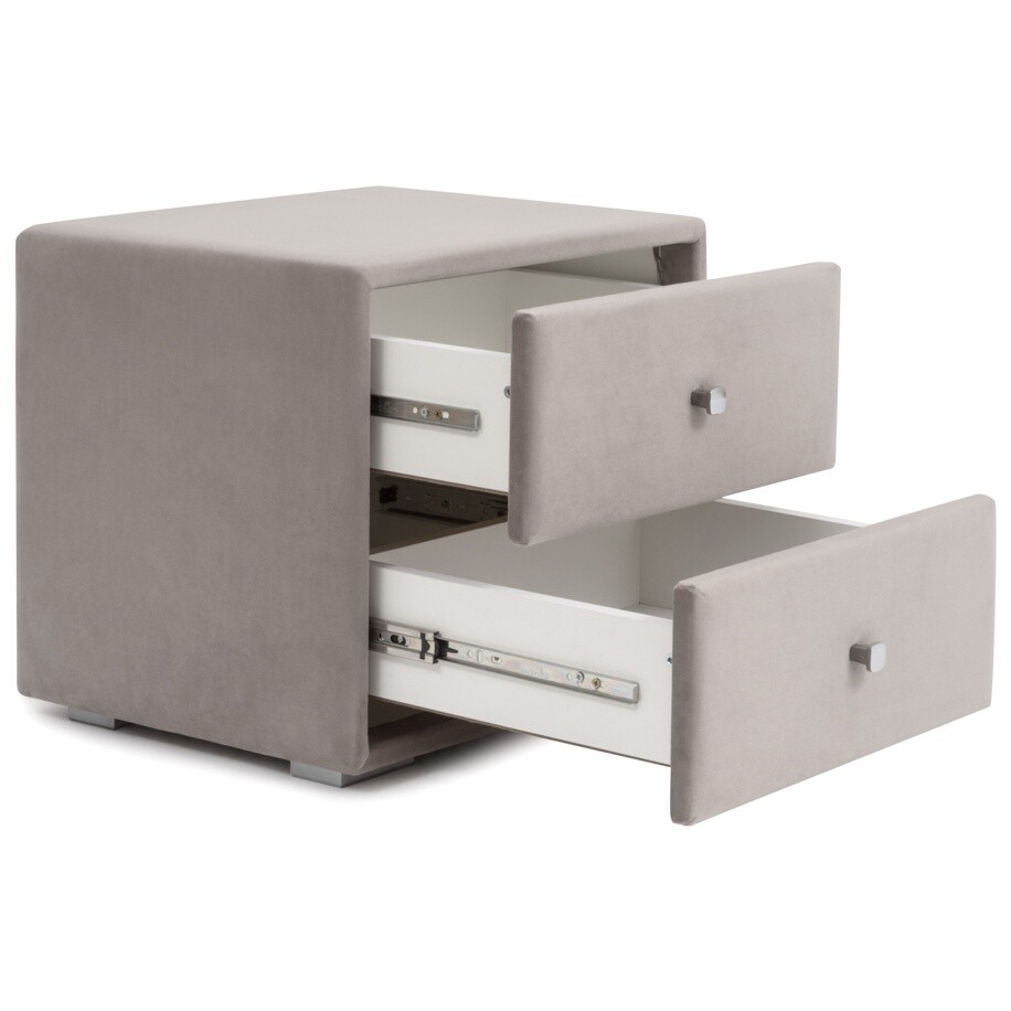 Тумба прикроватная с двумя ящиками мокко "Эстетика" - изображение 9