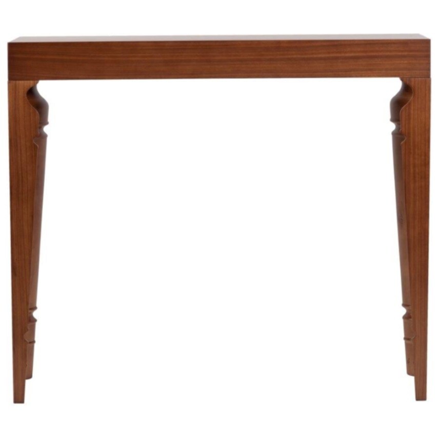 Консоль деревянная с резными ножками Carrie Two Sand - изображение 2