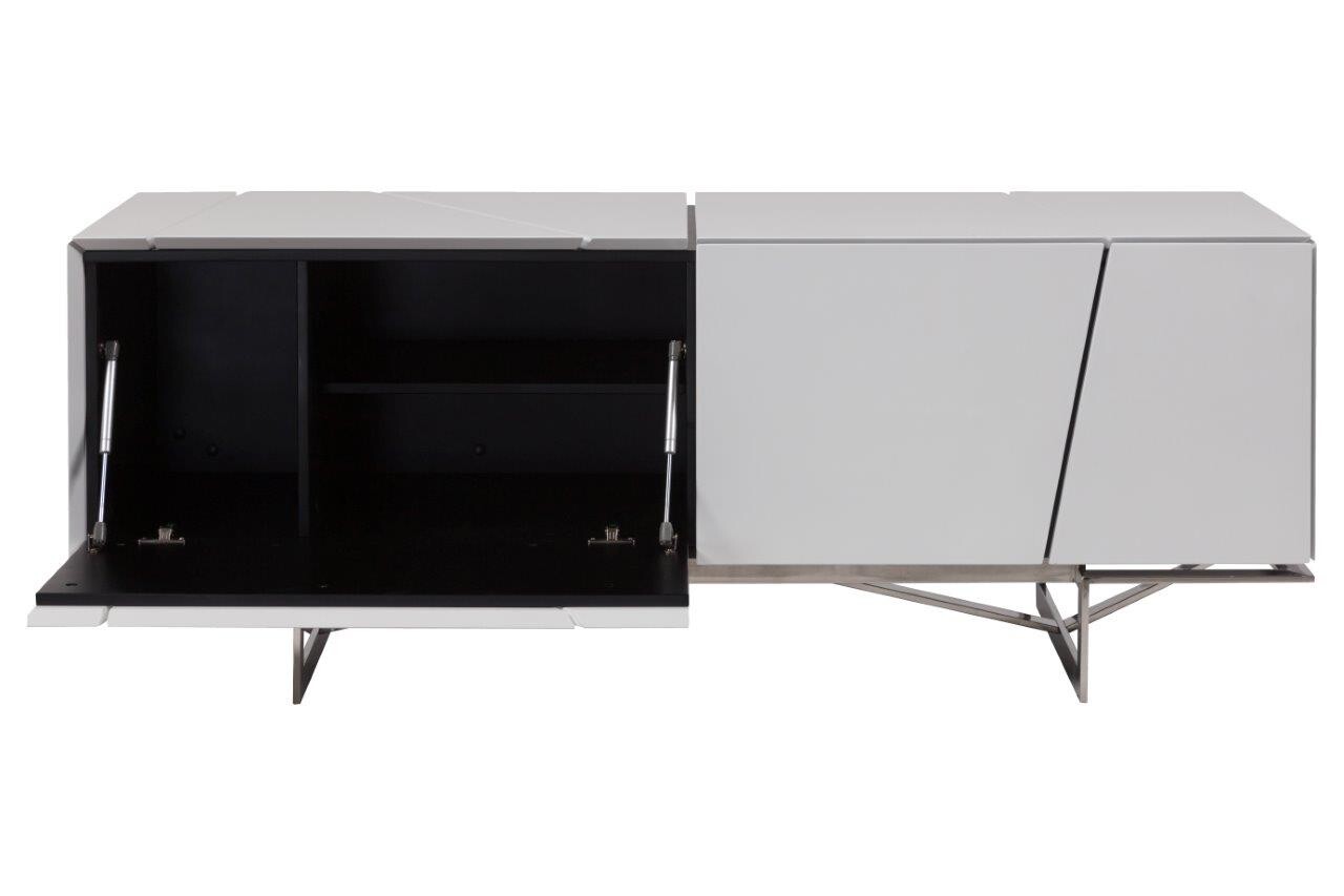 Тумба под телевизор белая на ножках Margarita Starville - изображение 4