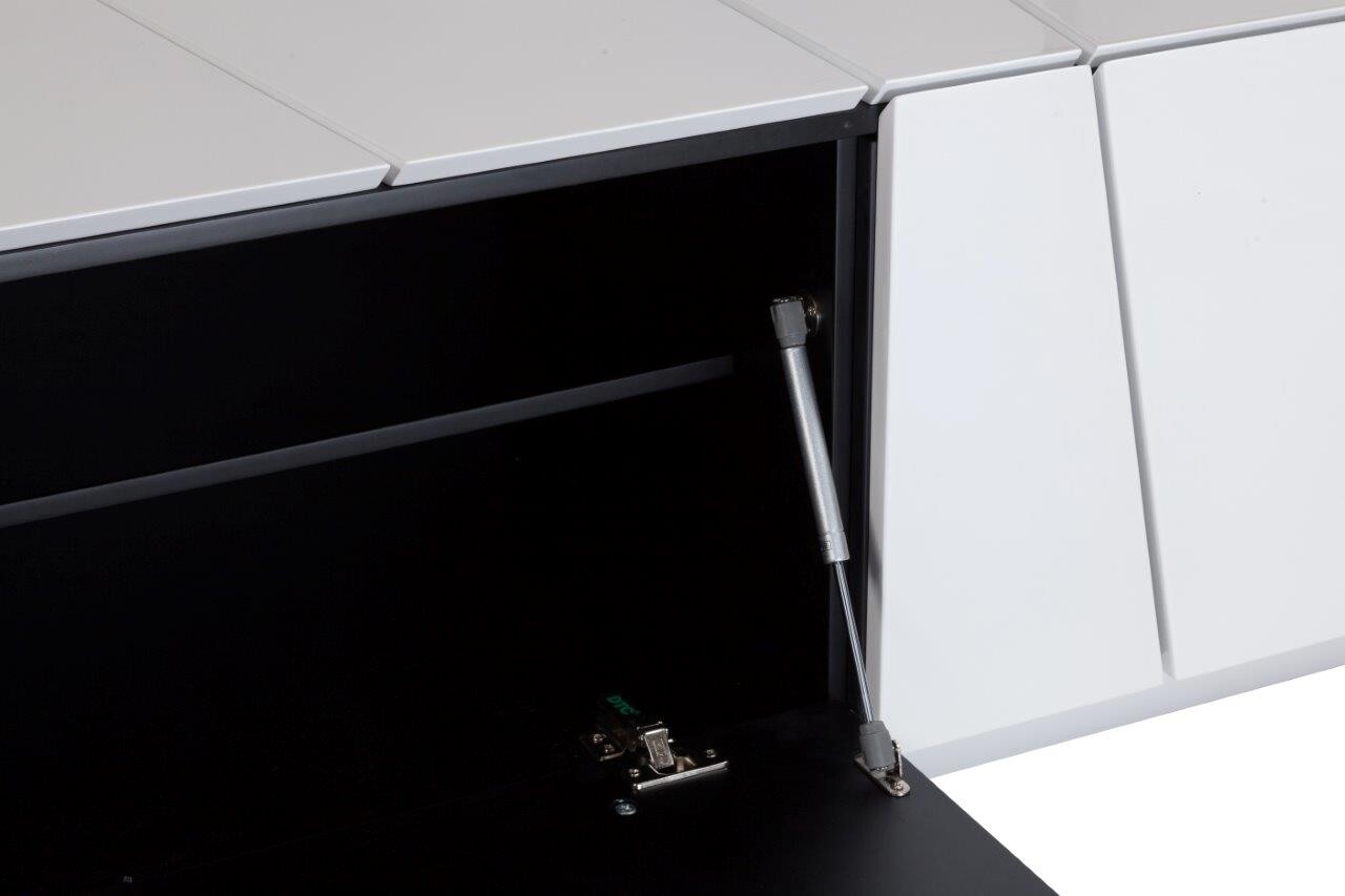 Тумба под телевизор  длинная белая Carolina Starville - изображение 3