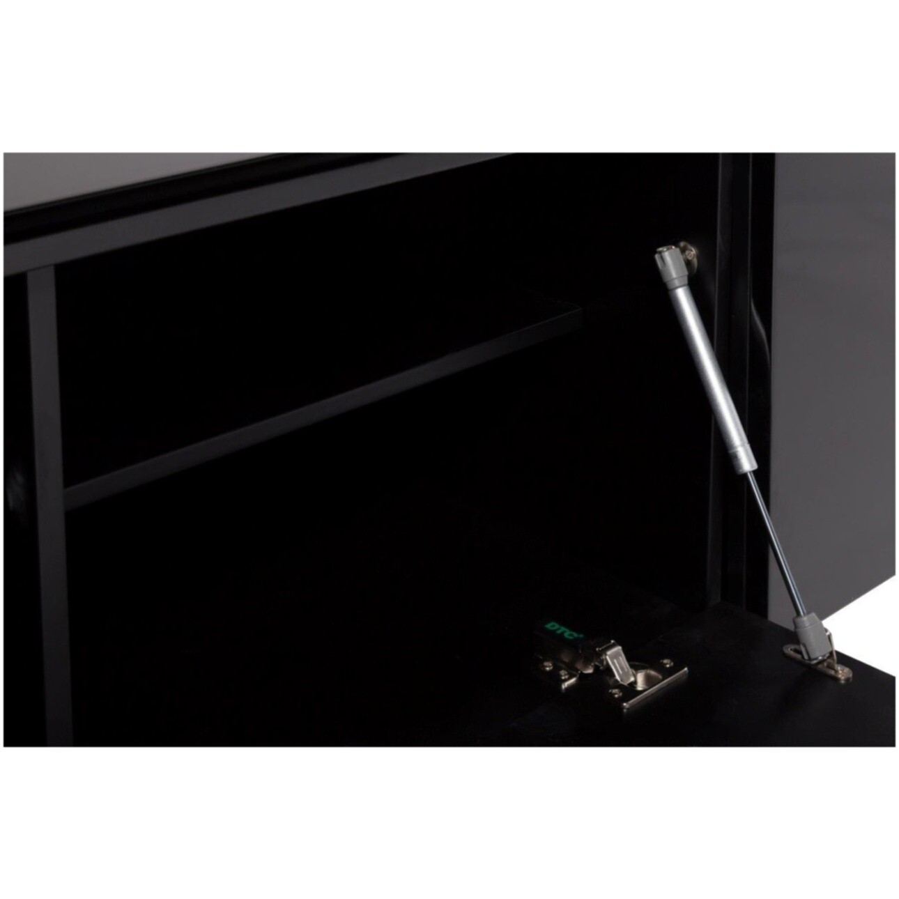 Тумба под телевизор длинная черная Antoinette Starville - изображение 3