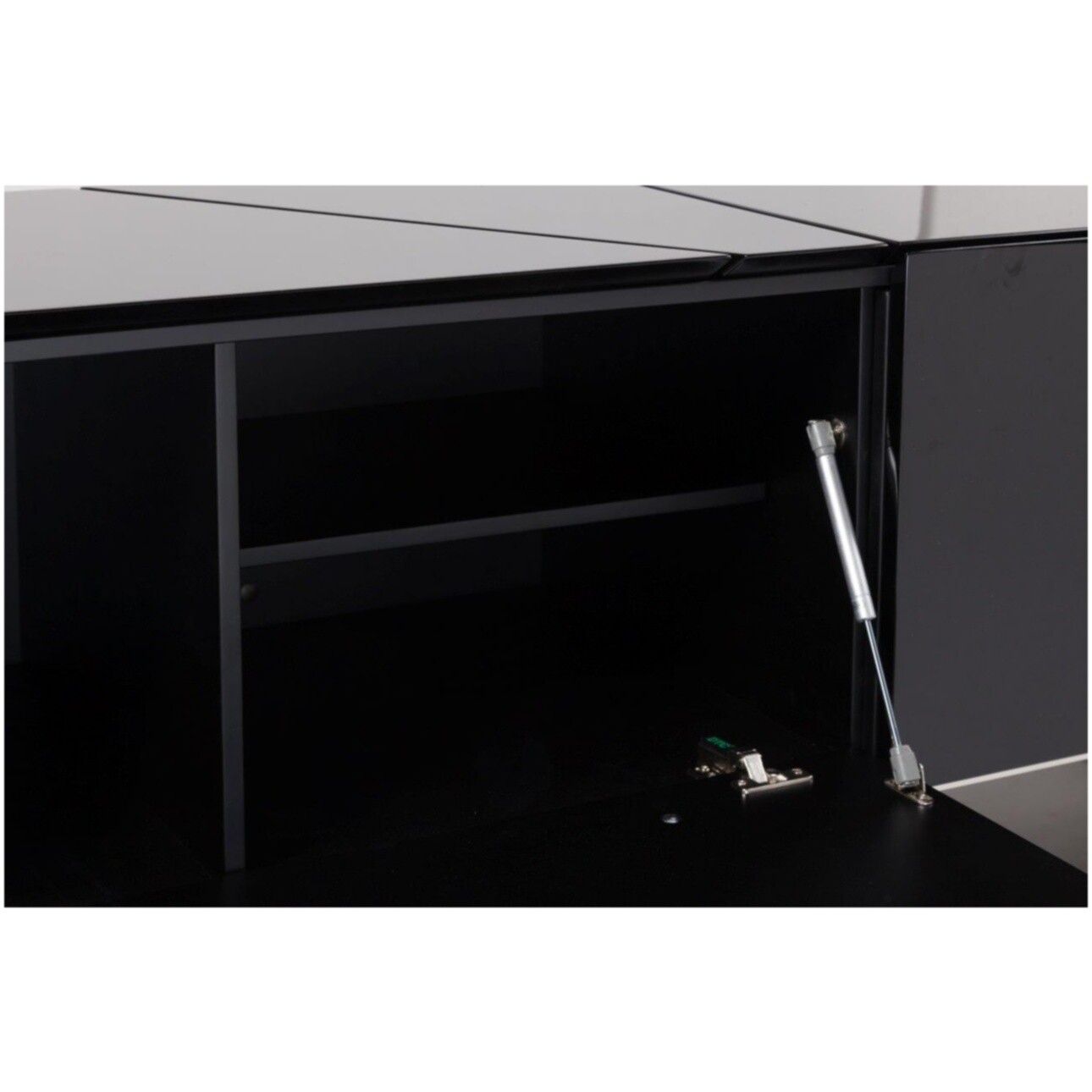 Тумба под телевизор на ножках черная Margarita Starville - изображение 3