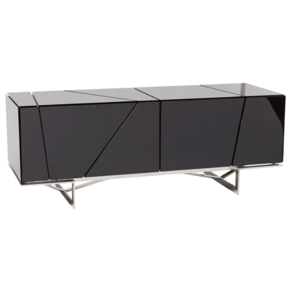 Тумба под телевизор на ножках черная Margarita Starville - изображение 4