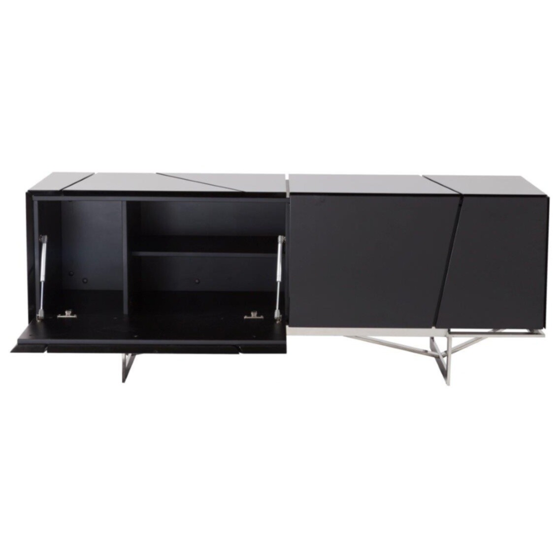 Тумба под телевизор на ножках черная Margarita Starville - изображение 5