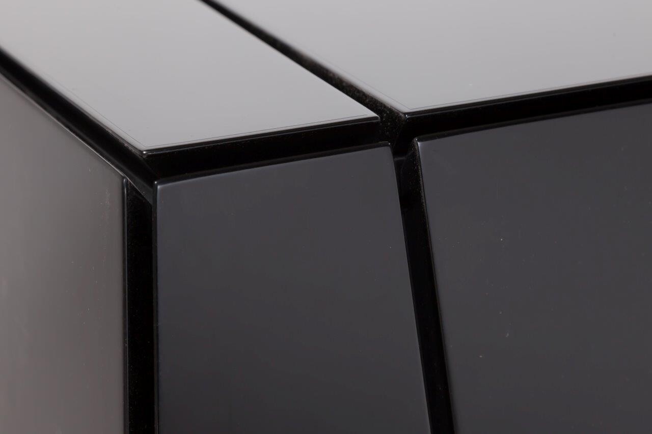 Тумба под телевизор длинная черная Carolina Starville - изображение 2