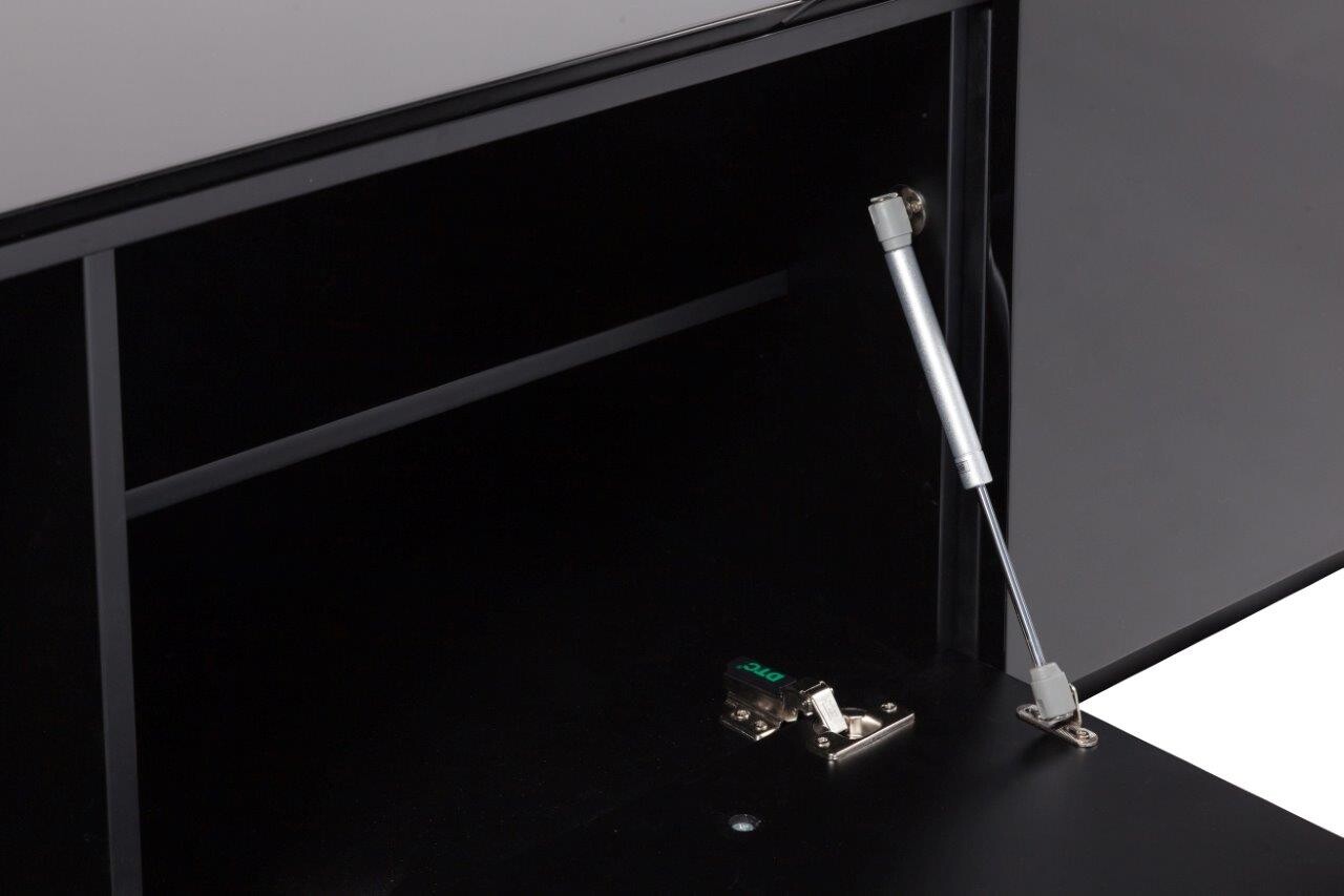 Тумба под телевизор черная Dolores Starville - изображение 3