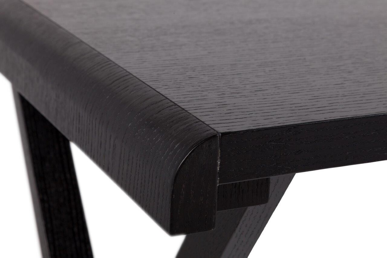 Письменный стол с ящиками черный большой 160 см Preston - изображение 2