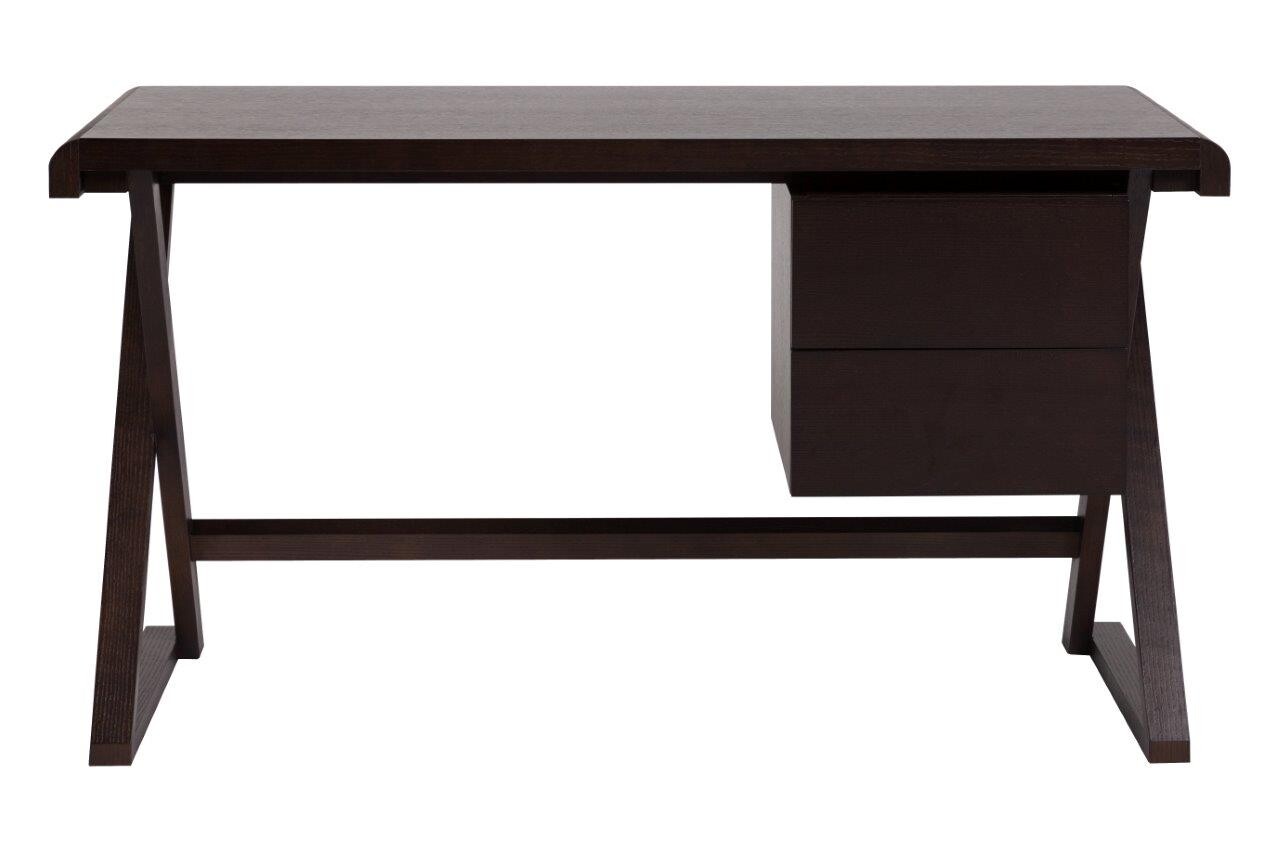 Письменный стол с ящиками коричневый Preston Brown - изображение 3