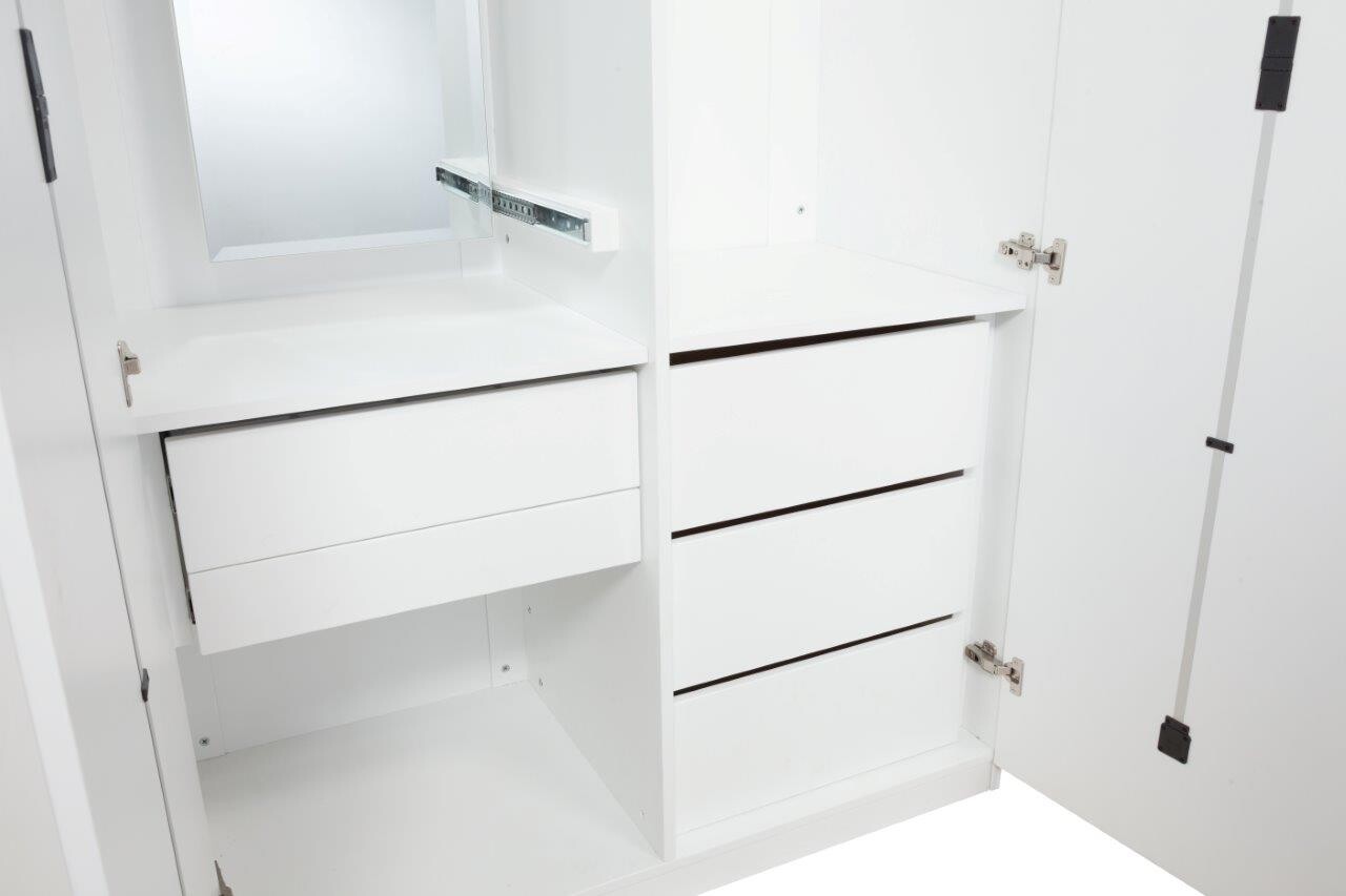 Шкаф распашной белый Palisade - изображение 5