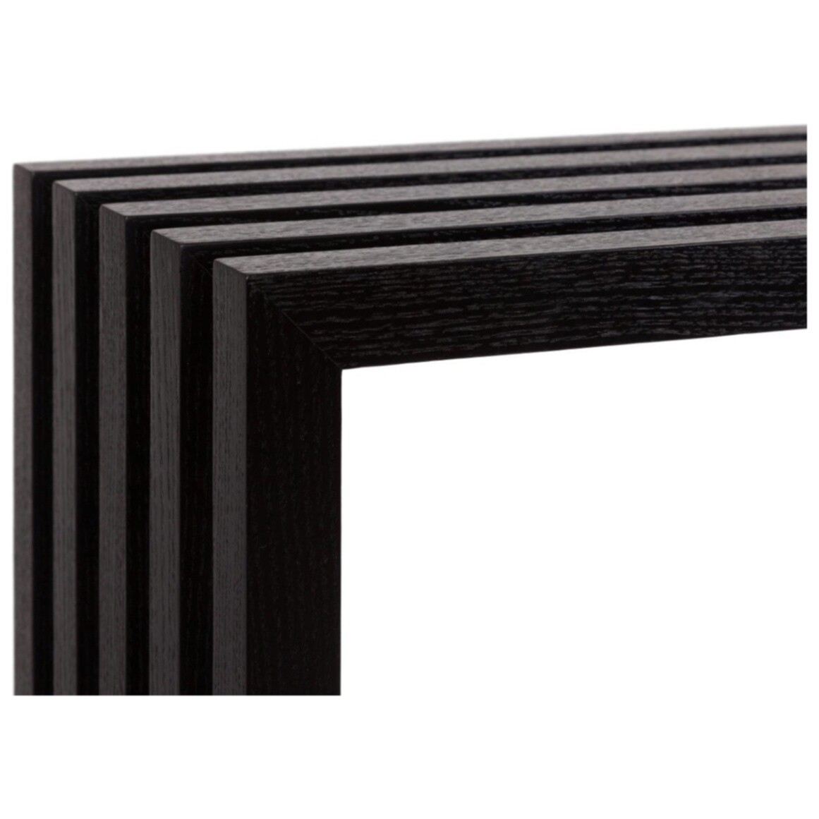 Консоль черная из реек Kinsey Brown - изображение 2