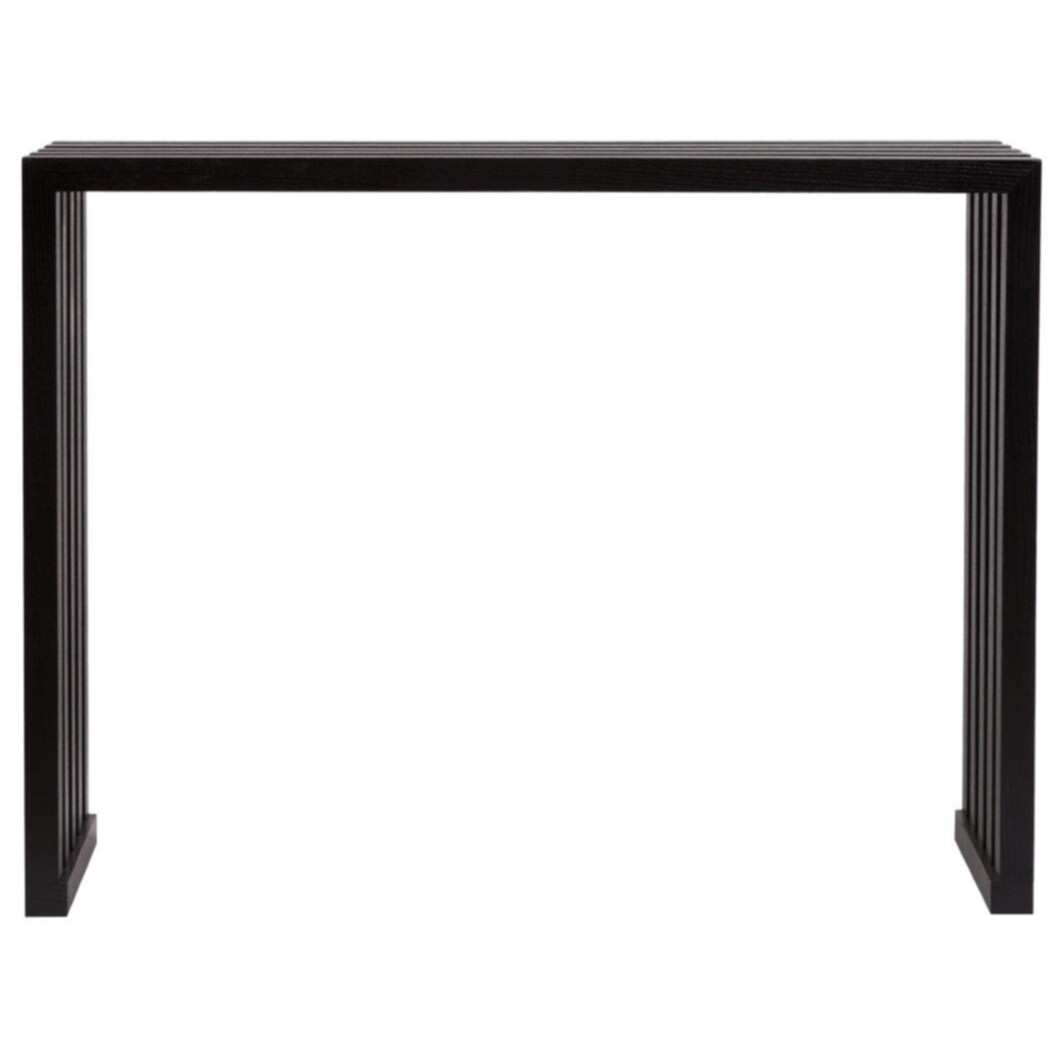 Консоль черная из реек Kinsey Brown - изображение 3